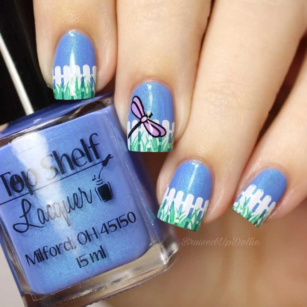 Garden Love - Uber Chic Mini Stamping Plate