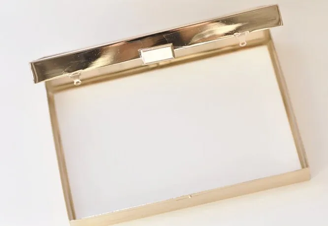 Gold Purse Frame Clutch Bag Purse Frame 20.5cm x 15cm