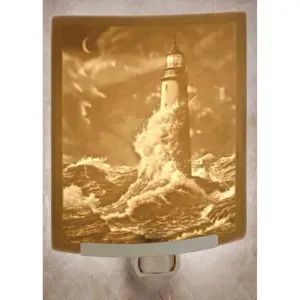 Guiding Light Porcelain Lithophane Night Light