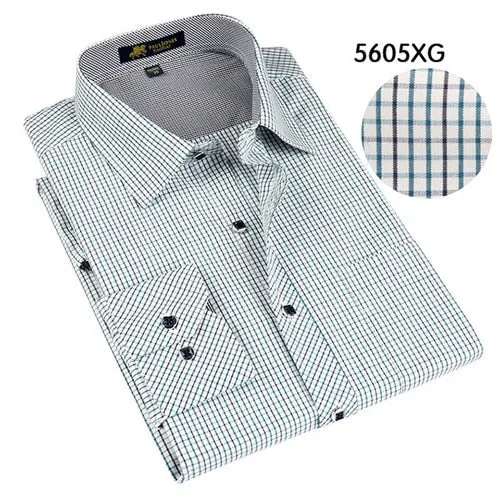 High Quality Plaid Long Sleeve Shirt #560XX