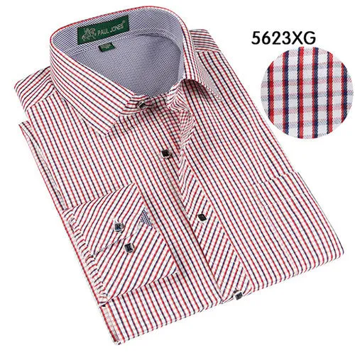 High Quality Plaid Long Sleeve Shirt #560XX