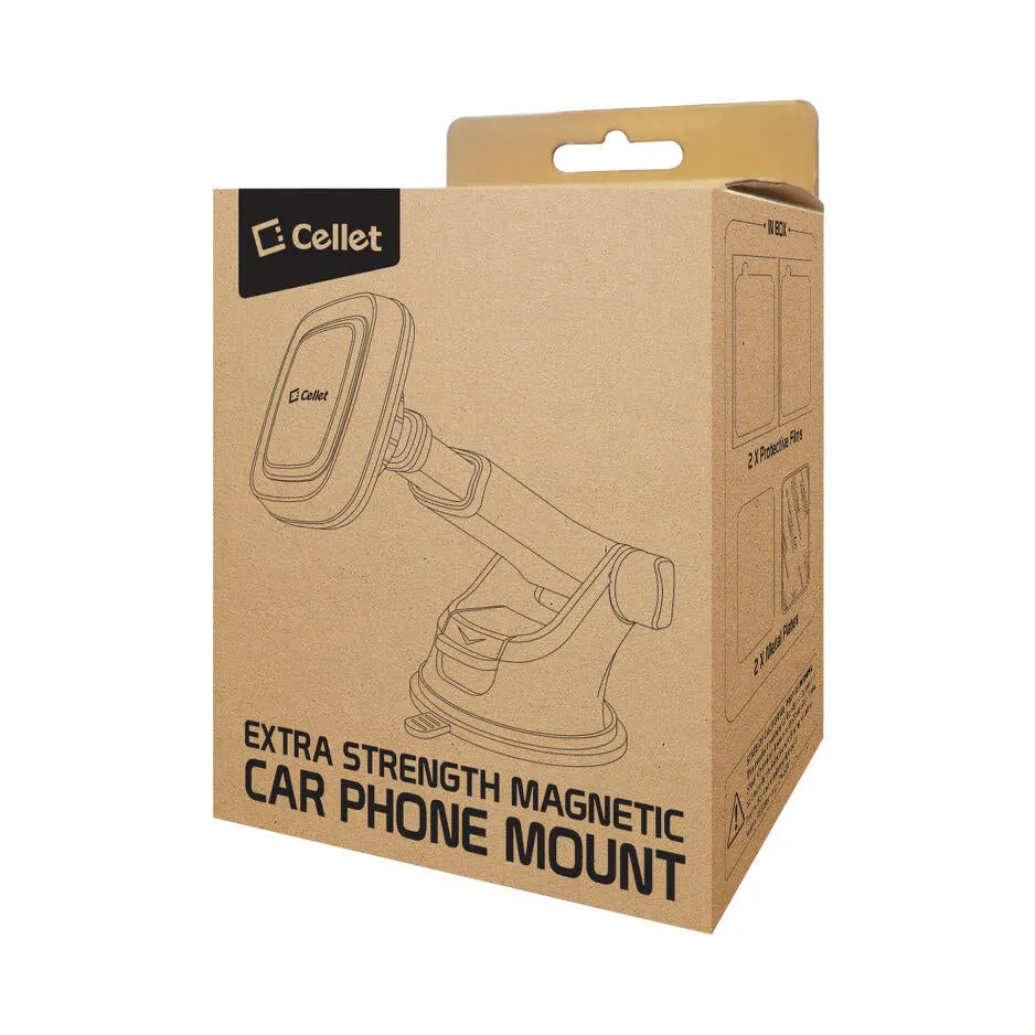 Hount Holder #10 = Magnetic Car Dashboard/Windshield Phone Mount