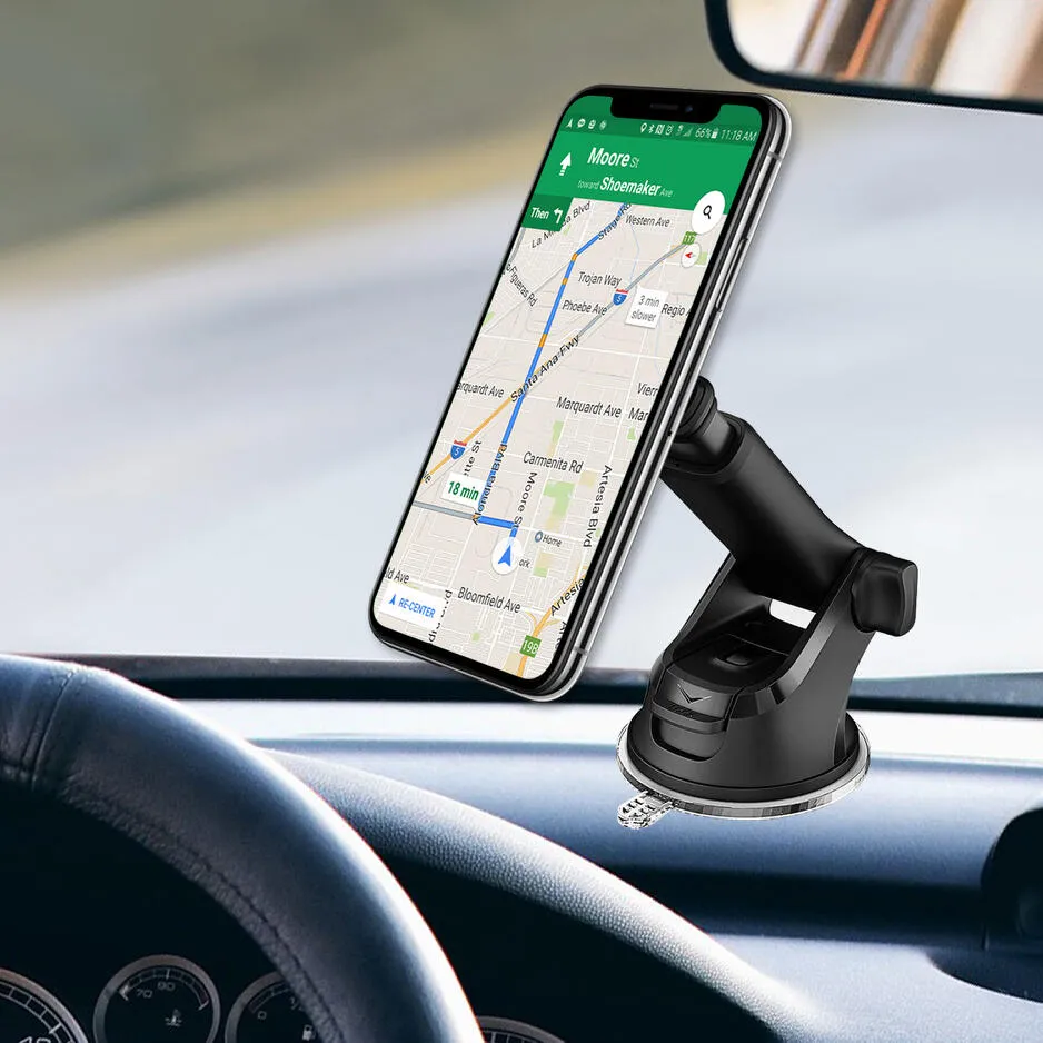 Hount Holder #10 = Magnetic Car Dashboard/Windshield Phone Mount