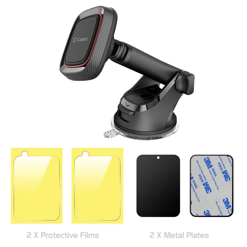 Hount Holder #10 = Magnetic Car Dashboard/Windshield Phone Mount