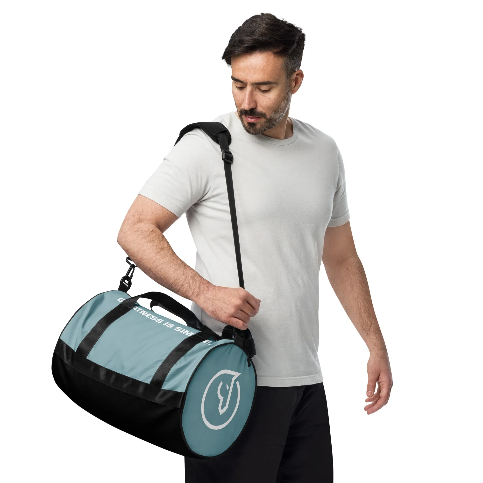 Humble Sportswear™ GIS Sage Blue Duffle Bag