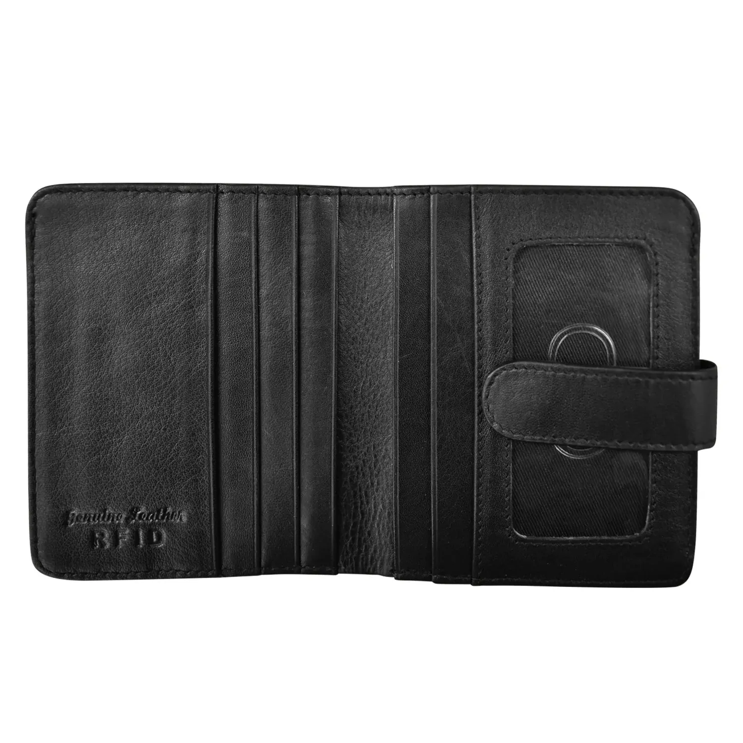 ili New York Bi-Fold RFID Credit Card Wallet- 7301