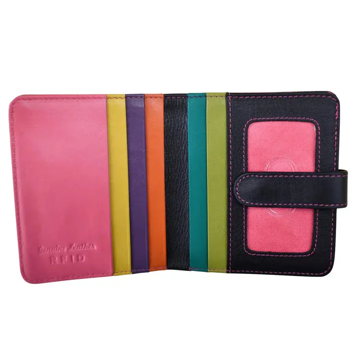 ili New York Bi-Fold RFID Credit Card Wallet- 7301