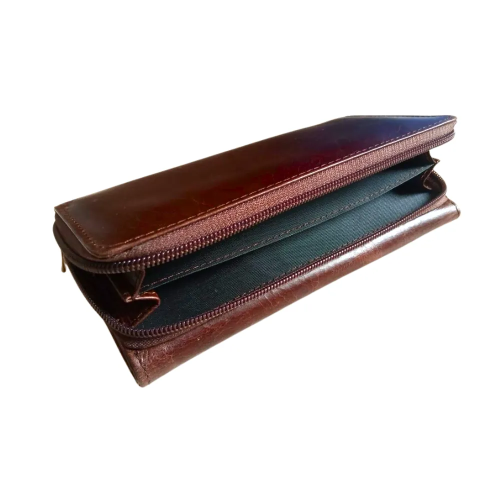 Jam Leather Travel Wallet for Women