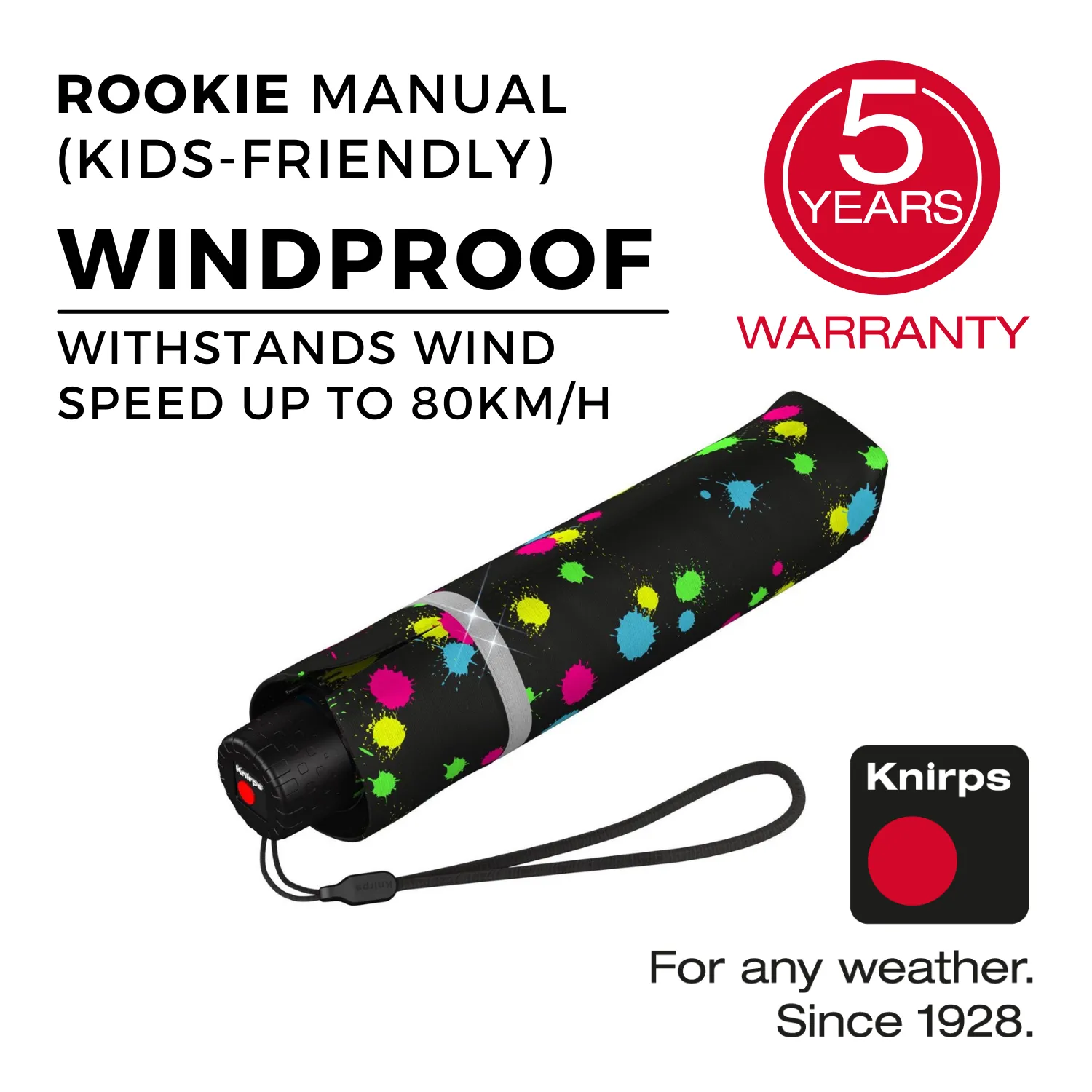 Knirps Rookie Manual Reflective Umbrella