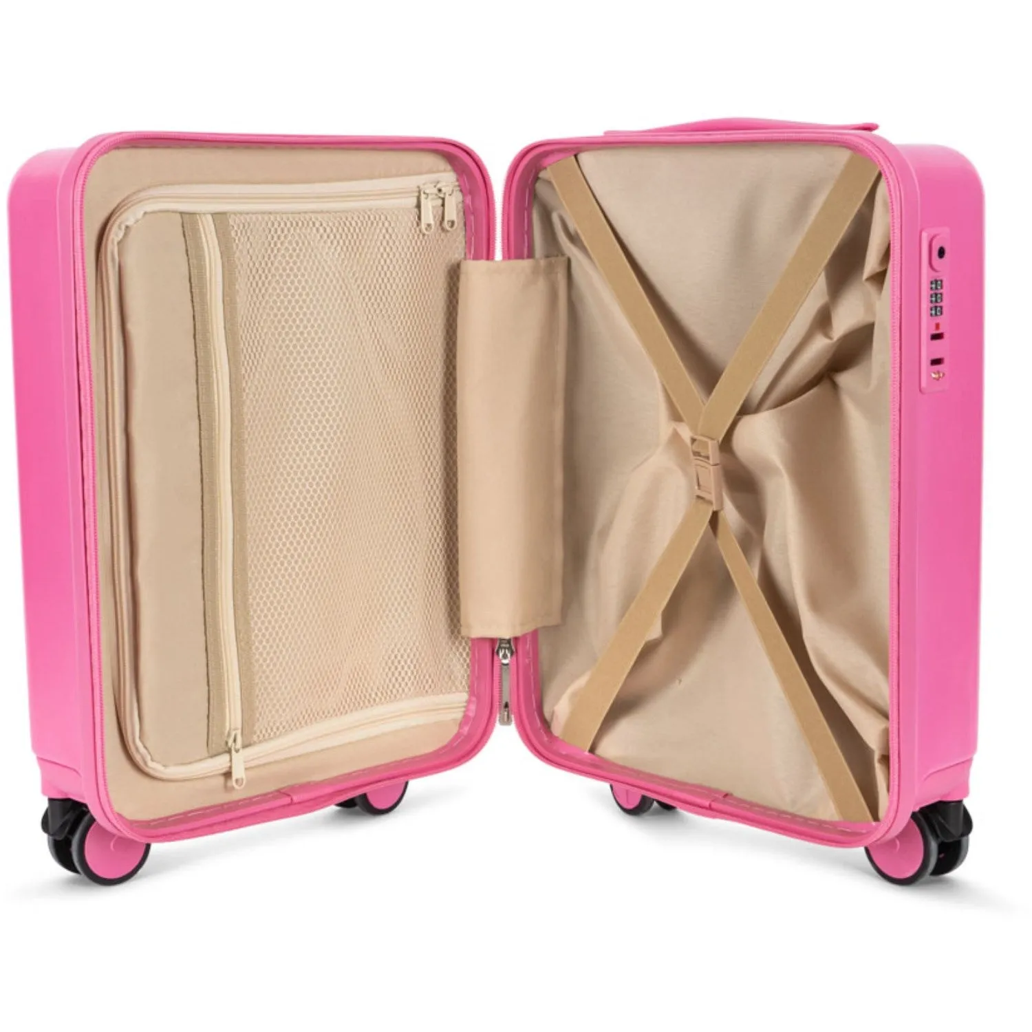 Konges Sløjd Bow Kitty Pink Travel Suitcase