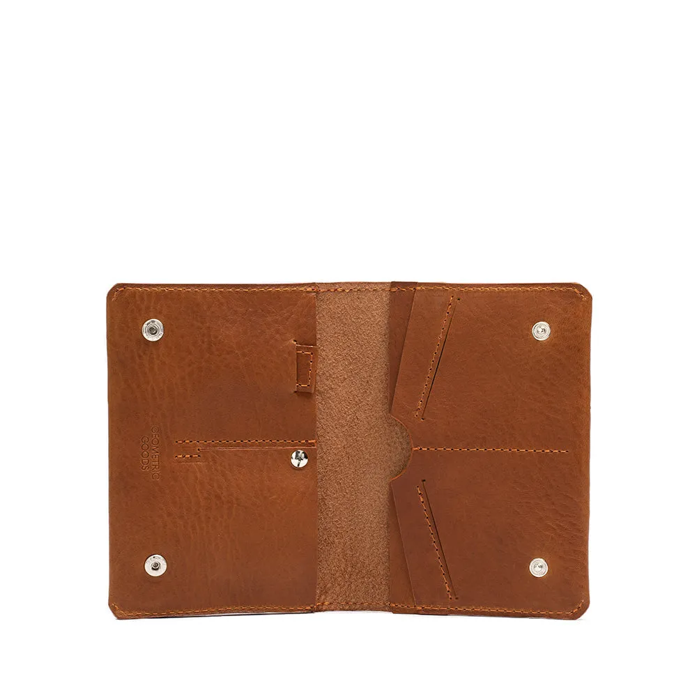 Leather AirTag Travel Wallet - Secure Your Essentials On The Go