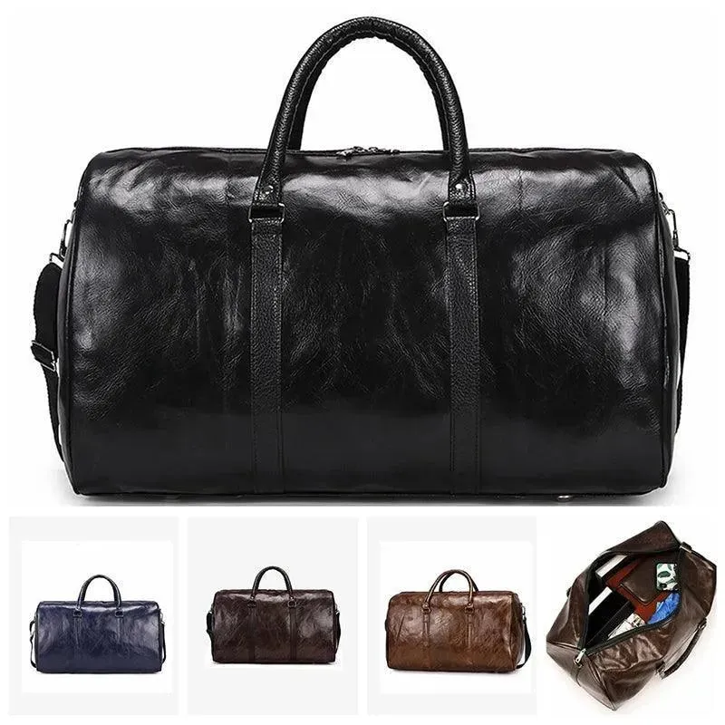 Leather Duffel Bags For Men