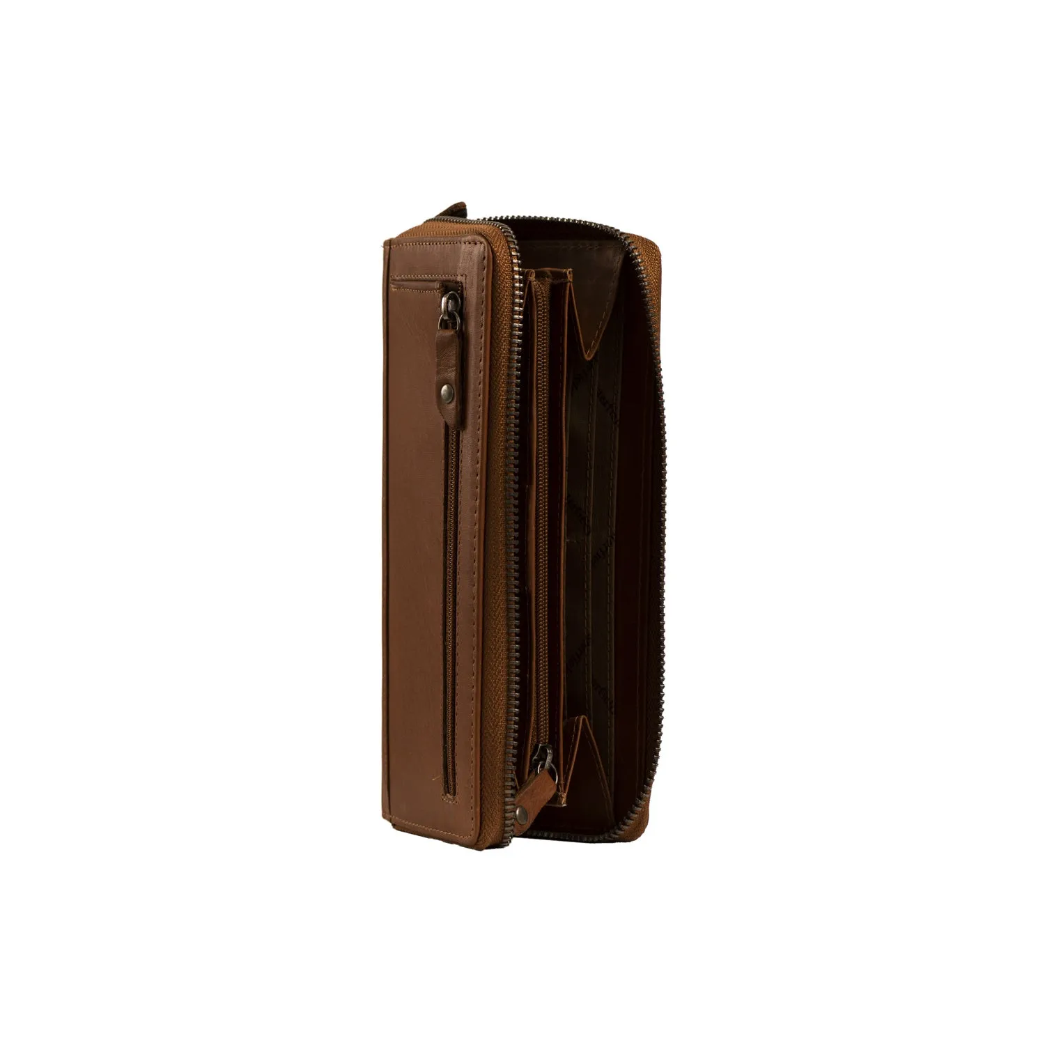 Leather Wallet Cognac Nova