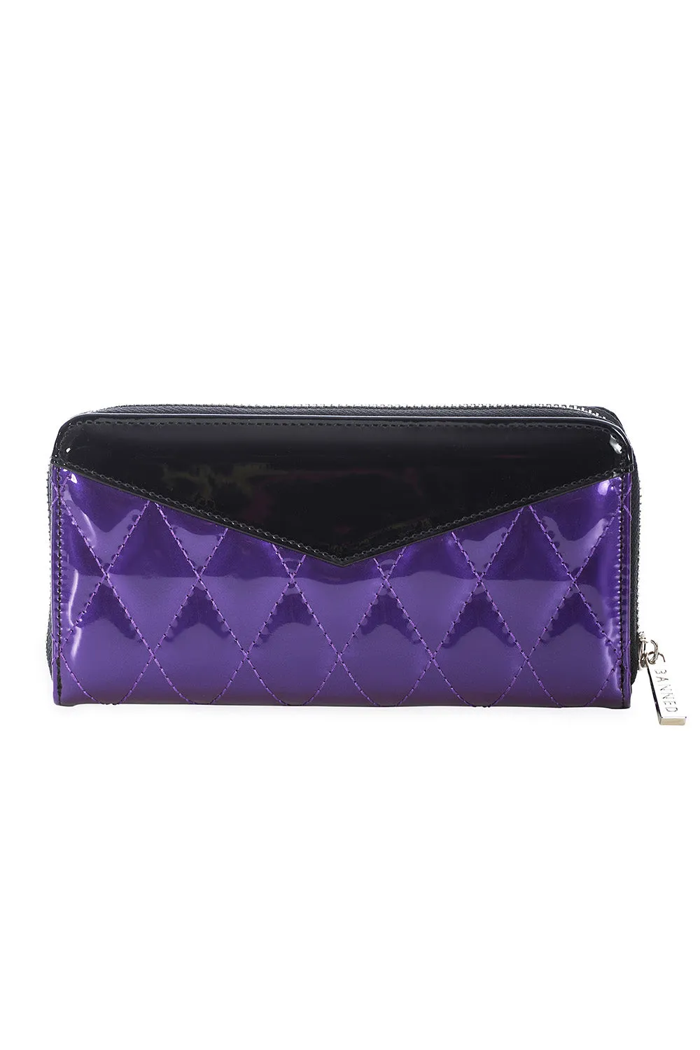 Lilymae Wallet in Purple by Banned