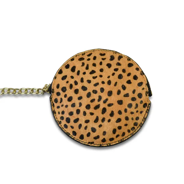 LORN - Ladies Addison Road Calf Hair Key Ring Coin Purse