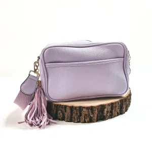 Lovin' Life Small Rectangle Crossbody Purse in Light Purple