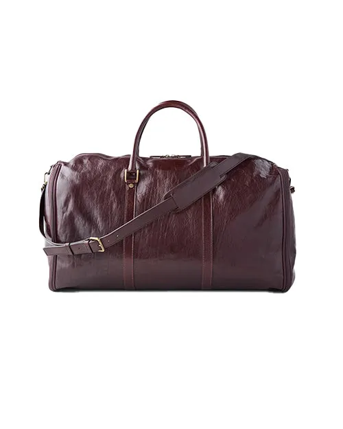 LUCCHESE | Cosimo Garment Duffle | Chocolate