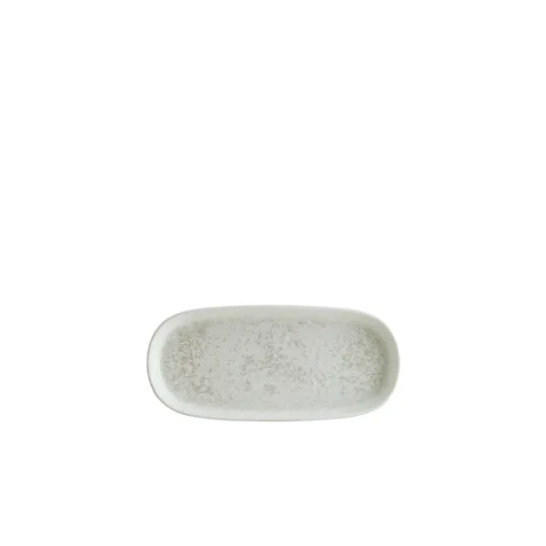 Lunar White Hygge Oval Dish 21cm