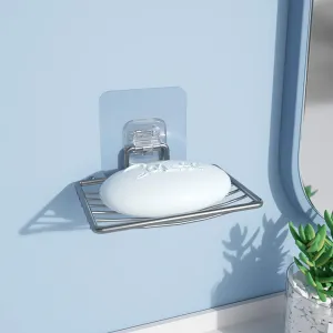 Magic Sticker Series No Drill Bathroom Soap Dish Stand