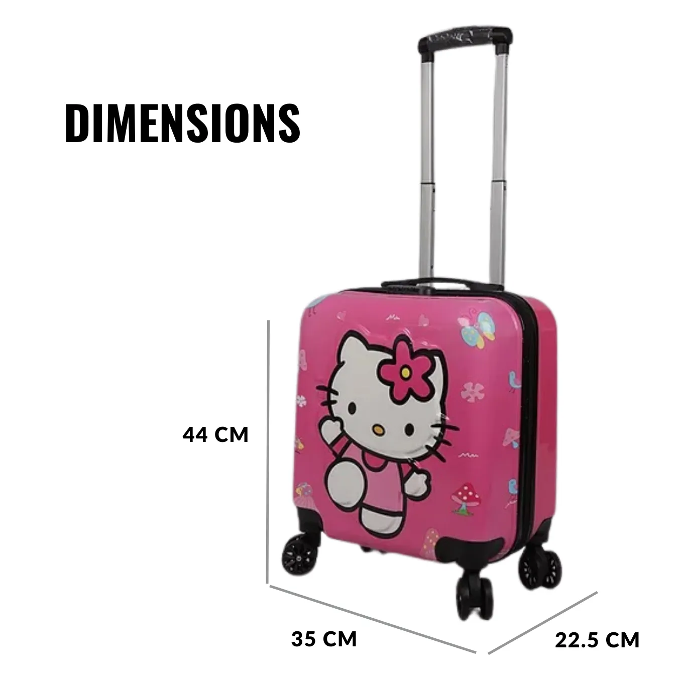 Meow Voyage Trolley Bag/Suitcase