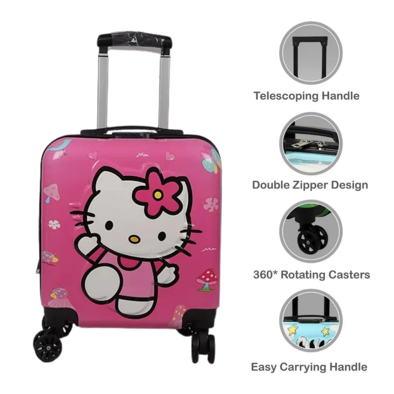 Meow Voyage Trolley Bag/Suitcase