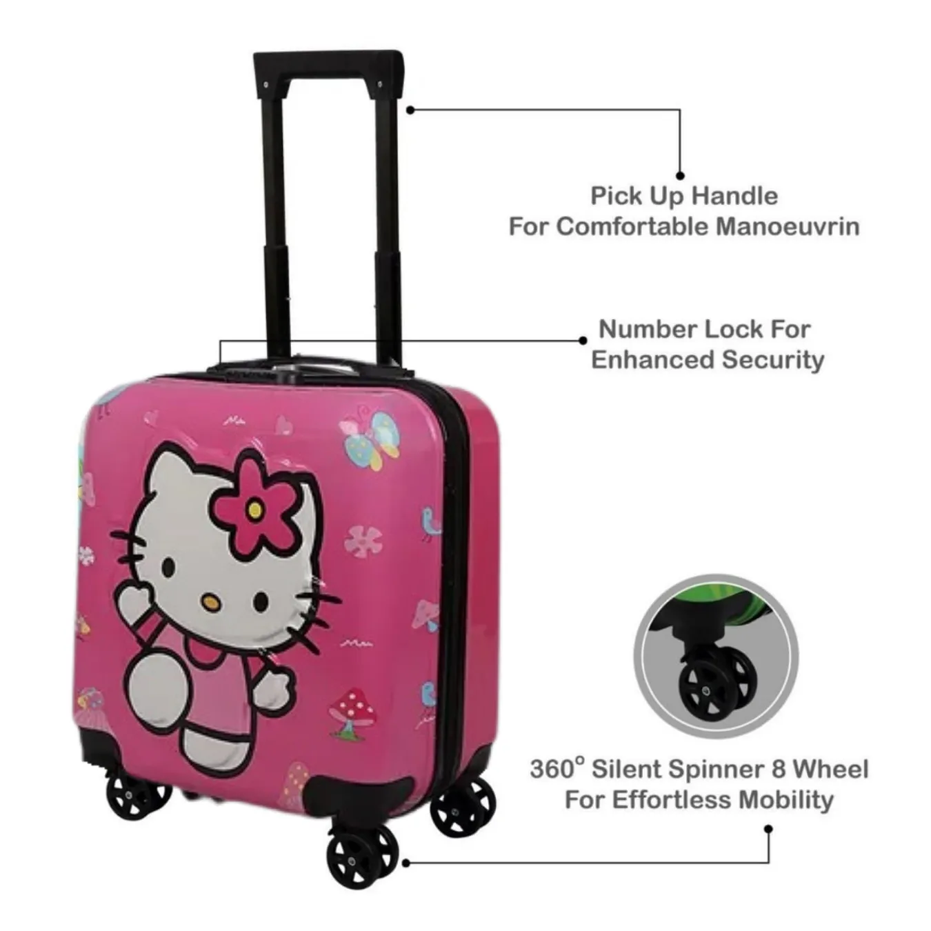 Meow Voyage Trolley Bag/Suitcase