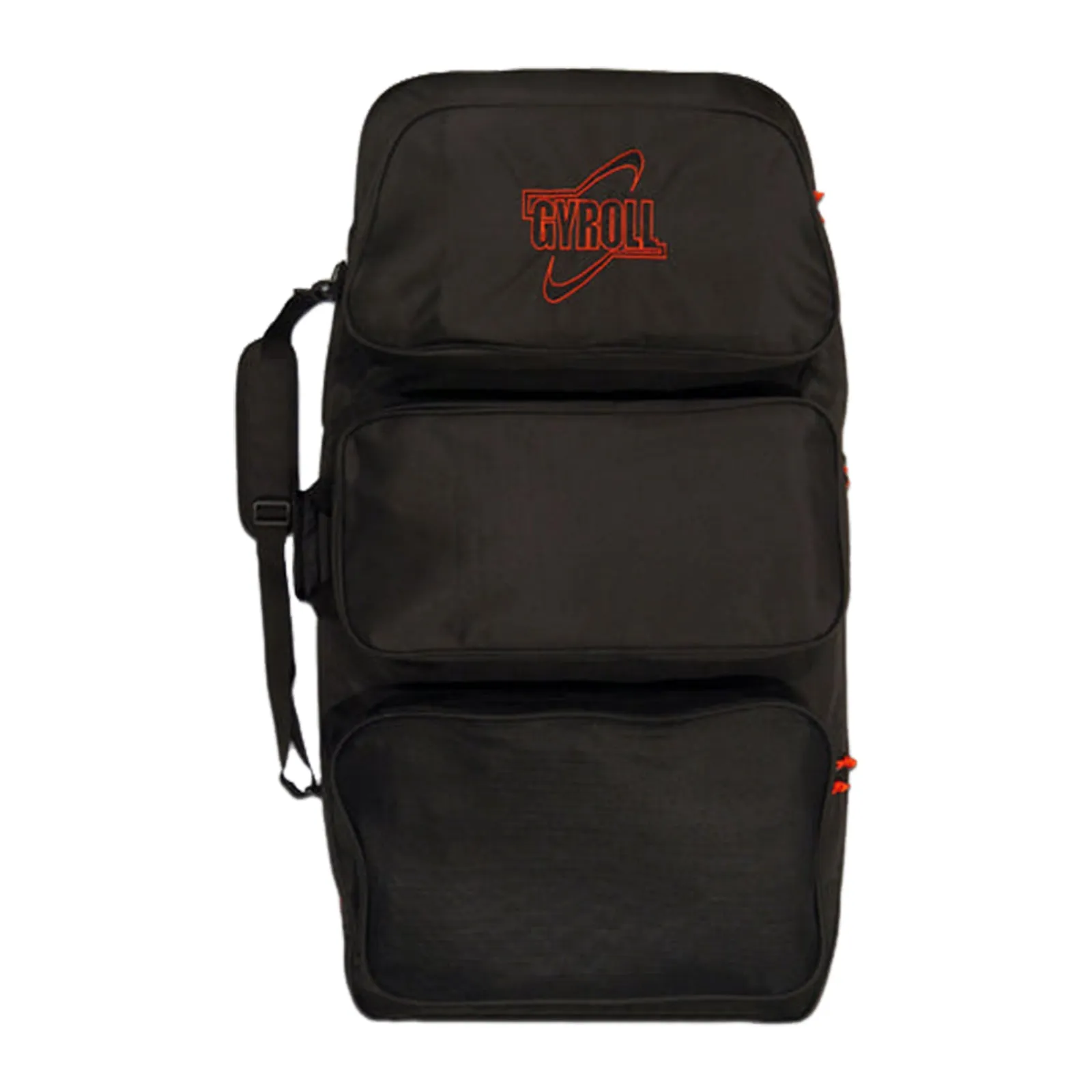 Mike Stewart Gyroll Tri-Pouch Triple Board Bag - Black/Red