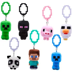 Minecraft Plush Backpack Hanger, Assortment, 1 Count