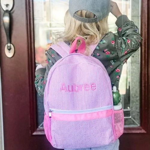 Monogrammed Toddler Backpack