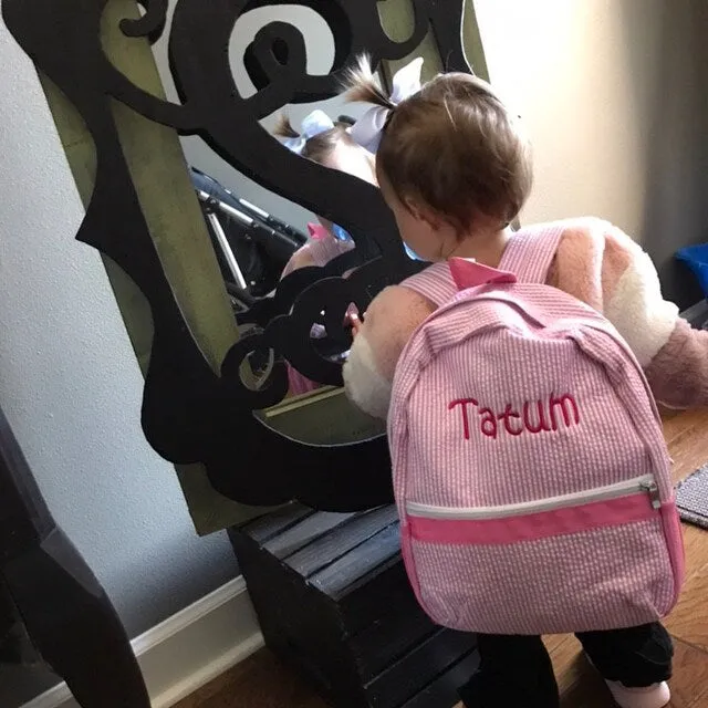 Monogrammed Toddler Backpack