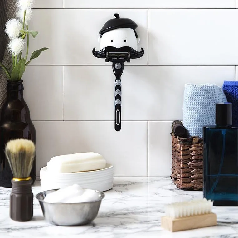 Mr. Mustache Razor Holder