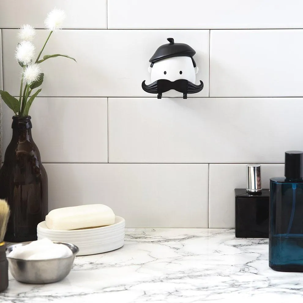 Mr. Mustache Razor Holder