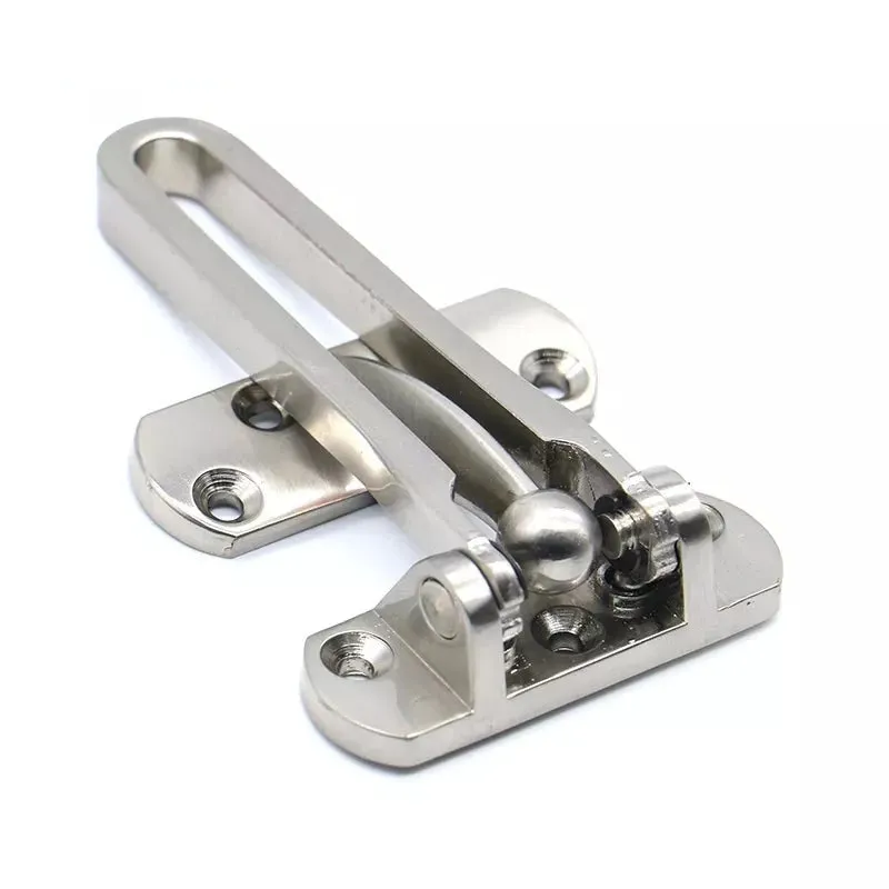 NAIERDI Zinc Alloy Hasp Latch Lock Door Chain Anti-theft Clasp Window Cabinet Locks Tools For Home Hotel Security Hardware