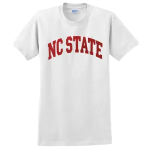 NC State Wolfpack Youth White Arch T-Shirt