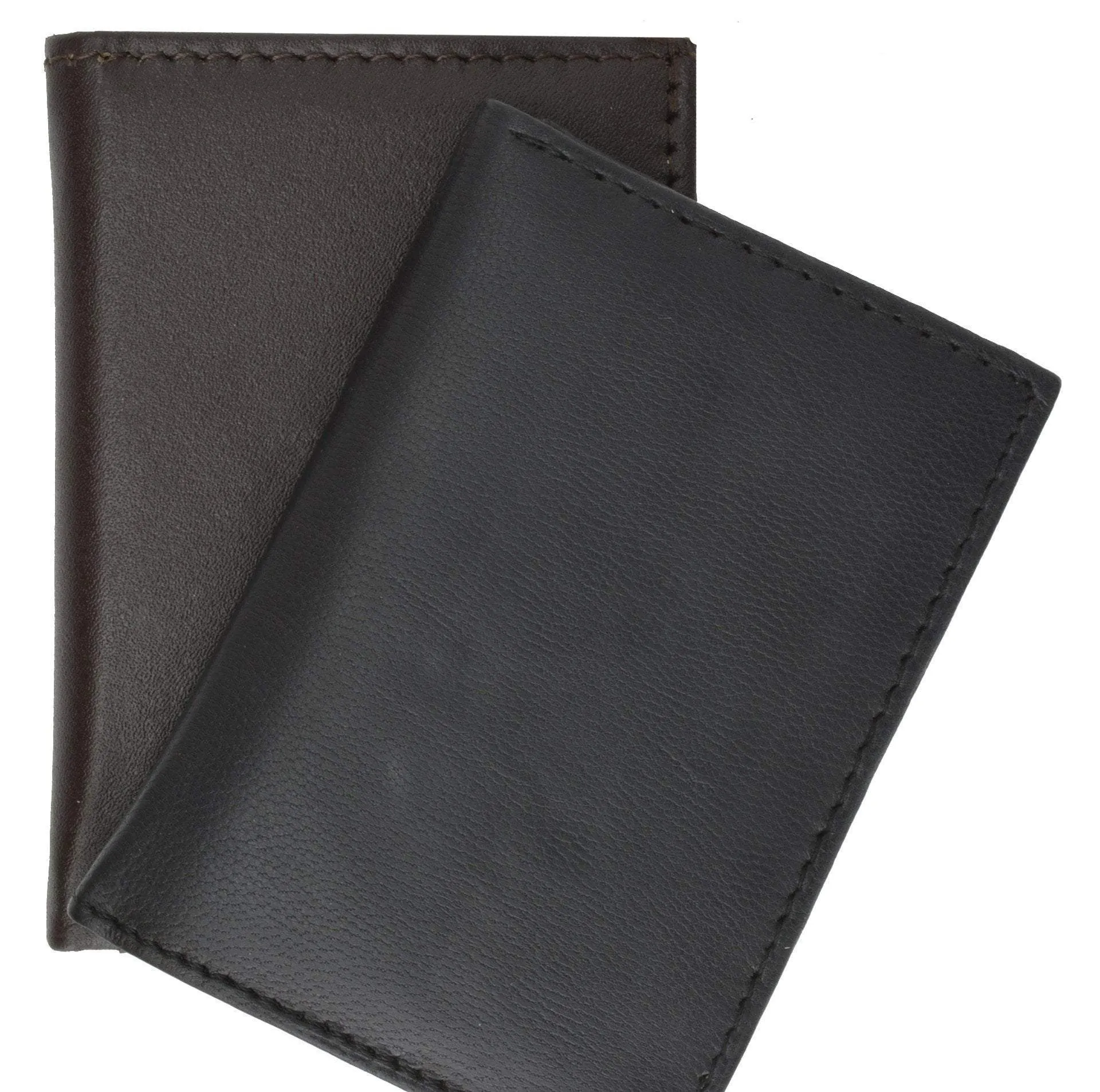 New Slim Thin Mens Bifold Genuine Leather ID Wallet Credit Card Holder 71 (C)