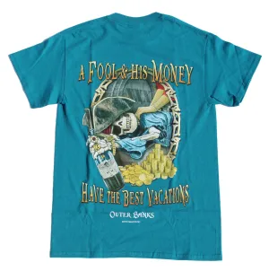 OBX SS FOOL & MONEY MIDNIGHT SHIRT