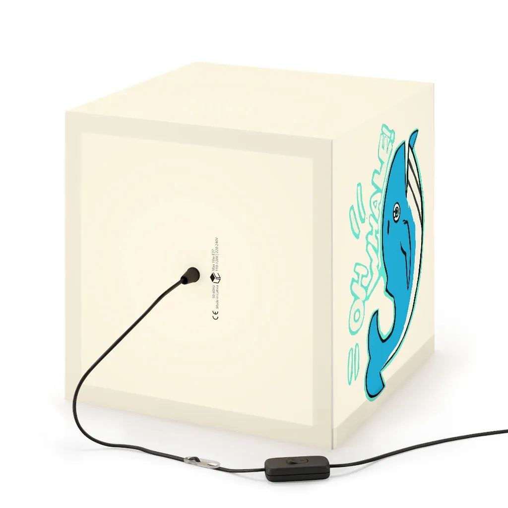 Oh Whale Personalized Lamp