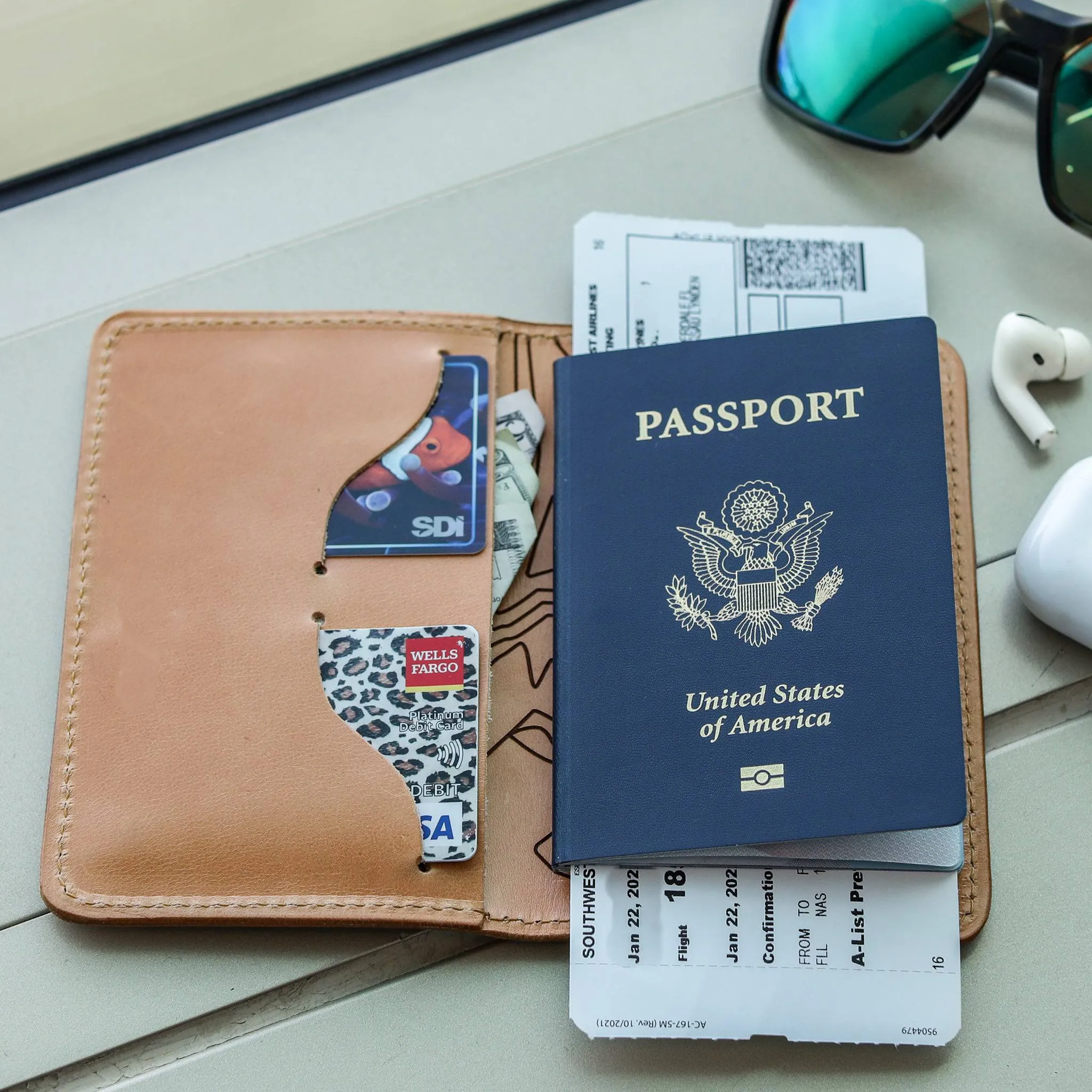 Passport Covers by Lifetime Leather Co