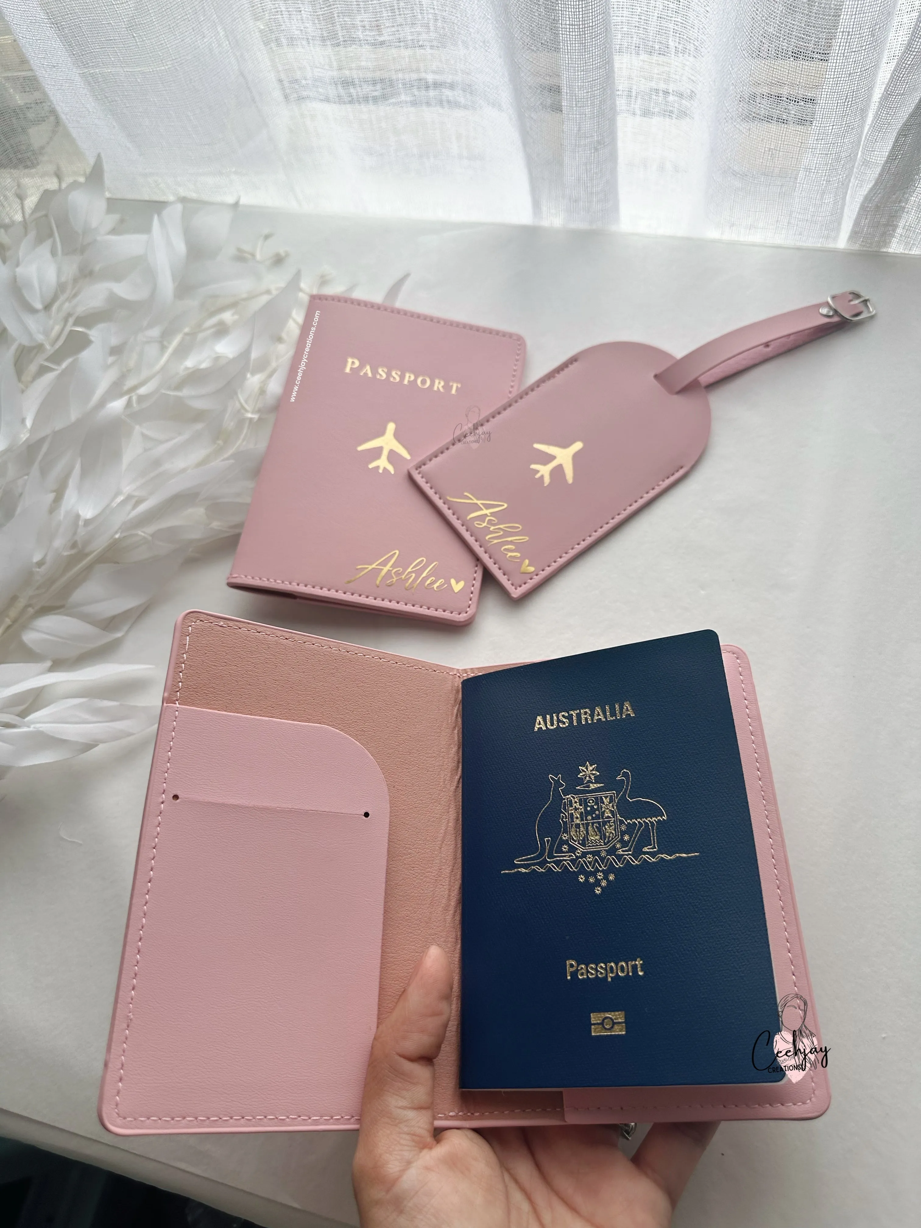 Passport Holder & Luggage Tag