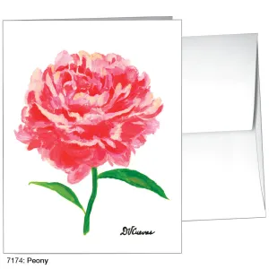 Peony, Greeting Card (7174)