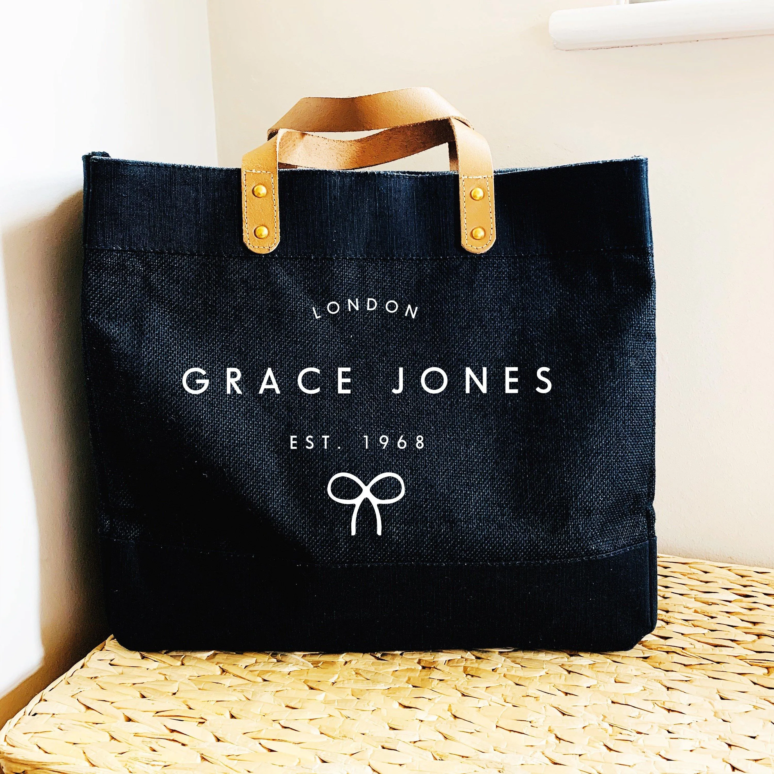 Personalised Bag | 50th Birthday Gift | Personalised Shopping Bag | Gift ideas for Her | Custom Beach Bag | Custom Bag | Custom Shopping Bag