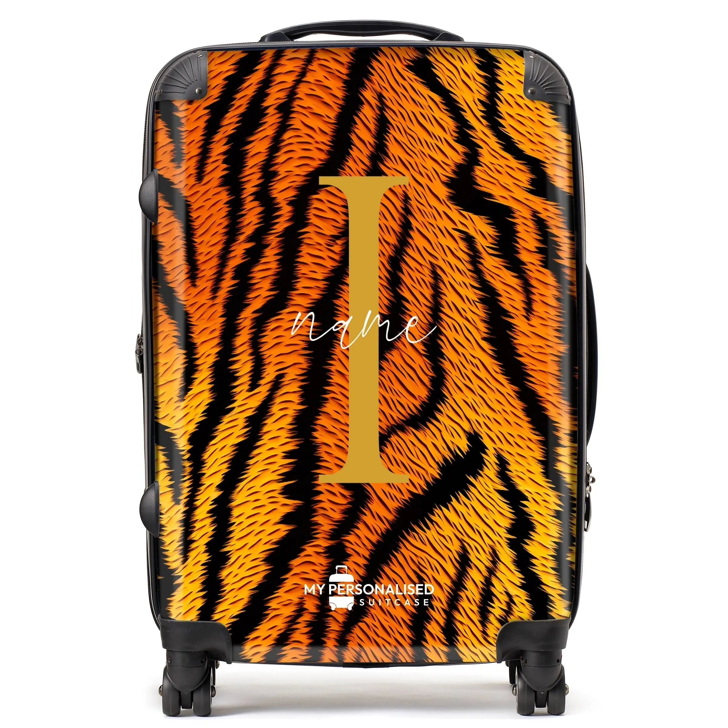 Personalised Tiger Suitcase