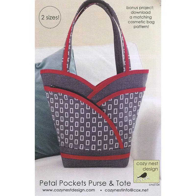 Petal Pocket Purse & Tote Pattern