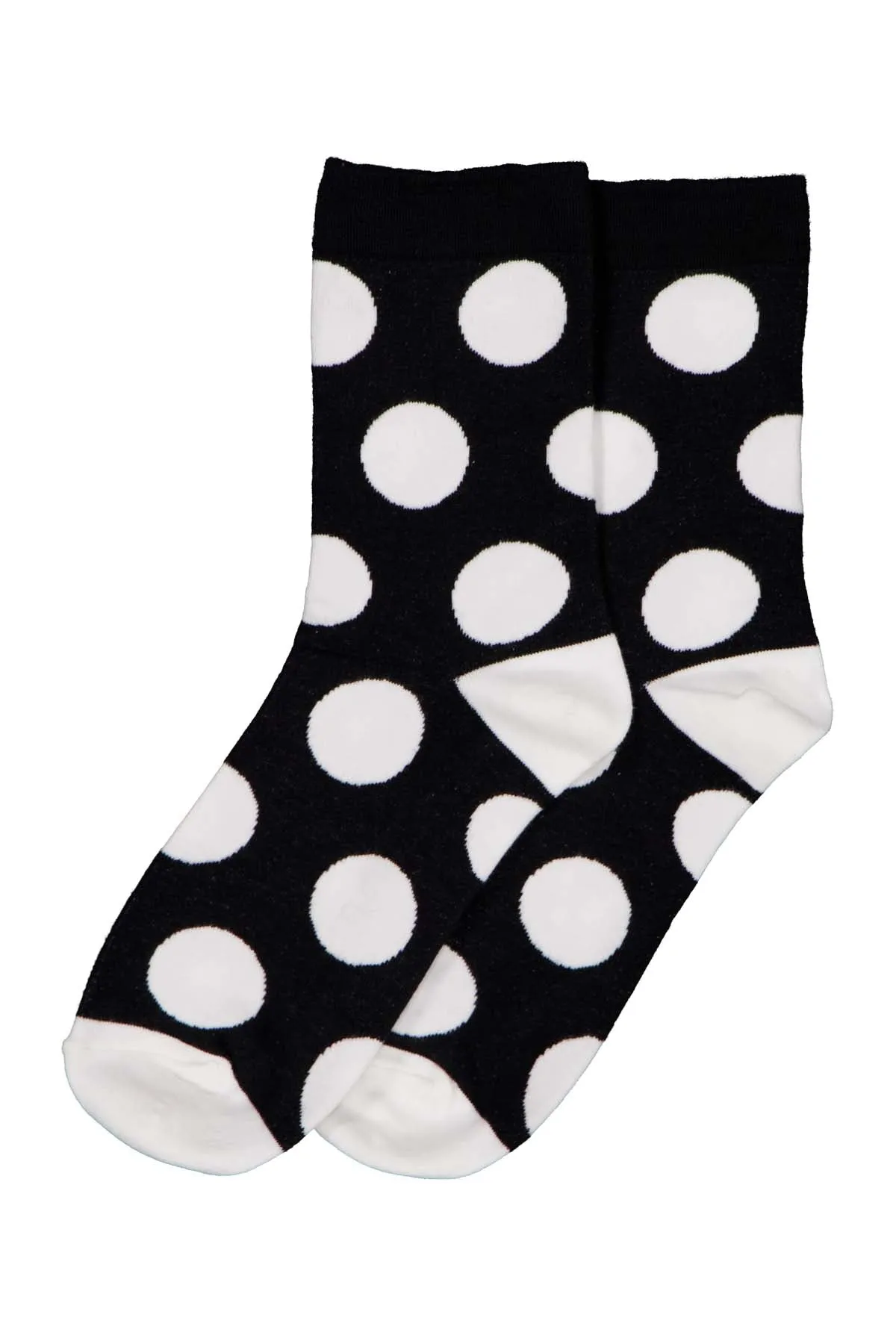 Polka Chic Socks Black