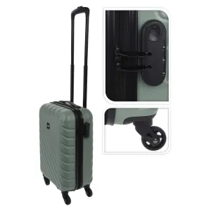 ProWorld Suitcase Diamond Design 28 L Green - Stylish & Practical Travel Companion