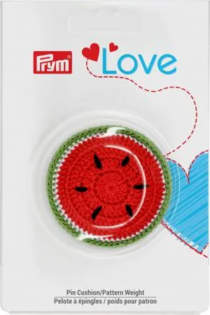 Prym Love Pin Cushion Pattern Weight Melon