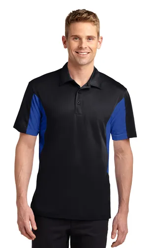 Raglan Pl. Sport-Tek® Tall Side Blocked Micropique Sport-Wick® Polo TST655