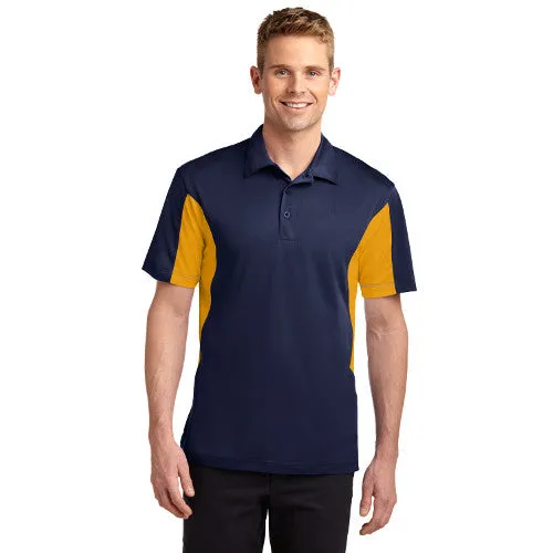 Raglan Pl. Sport-Tek® Tall Side Blocked Micropique Sport-Wick® Polo TST655