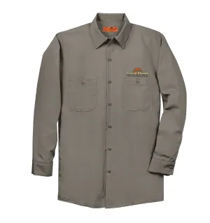 Red Kap® Long Sleeve Industrial Work Shirt