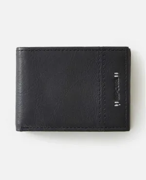 Rip Curl RFID Slim Leather Wallet Black